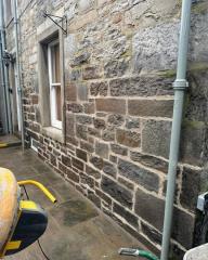 Patio Refurbishment and Wall Repointing with Enhanced Drainage