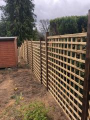 Trellis Fencing, Pitlochry