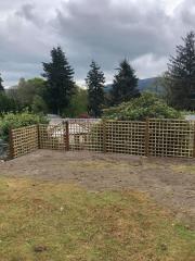 Trellis Fencing, Pitlochry
